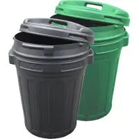 Excellent Mangeoire avec fermeture rotative 70 litres Green