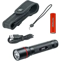 4K5 Tools PL 700 Prolight Taschenlampe mit Holster (Leuchtkraft 700 Lumen)