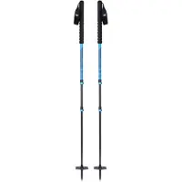 Black Crows - Bâtons de ski de randonnée - Trios Freebird Black/Blue en Aluminium - Noir