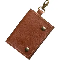 The Hantler Le porte-cartes mémoire Hantler Marron whisky / Laiton, 3x SD + 2x CF
