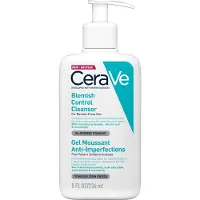 CeraVe Breakout SOS Routine: Blemish Control Cleanser Face Wash + Blemish Barrier Patches Pack of 22