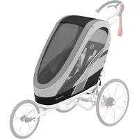 Cybex Siège ZENO, remorque de vélo, couleur beige. Médaille sportive , couleur gris