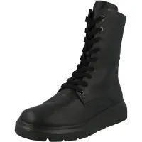 Ecco NOUVELLE Bottes pour femmes noir Loisirs NEUF