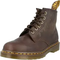 Dr. Martens Boots 101 DARK BROWN CRAZY HORSE homme || Taille 47
