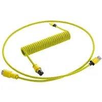 Cablemod PRO Câble clavier enroulé USB-C vers USB type A - Jaune