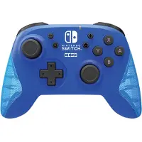 Hori Manette Sans Fil Bleu pour Nintendo Switch