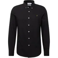 Farah Chemise 'BREWER' jaune / noir