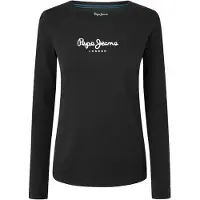 Pepe Jeans T-shirt 'New Verginia' noir / blanc