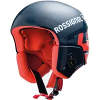 Rossignol - Casque de ski de compétition - Hero Giant Impacts Fis Blue pour Homme - Taille 54 cm - Bleu