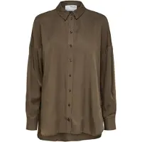Selected Sanni Long Sleeve Shirt Blanc 40 Femme