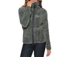 Protest Veste Polaire Protest Femme Riri Full Zip Top Dark Grey Melee-S