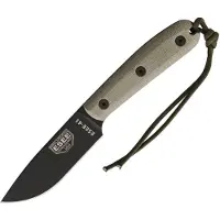 ESEE Model 4HM couteau bushcraft Modified Handle, etui en cuir