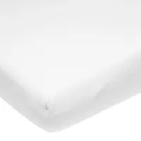 Meyco molton stretch drap-housse 2-pack 50x90 blanc (90 x 50 cm)