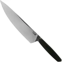 XIN Cutlery XinCore XC124 Black G10, Red Liners, Satin, couteau de chef, 21,5 cm