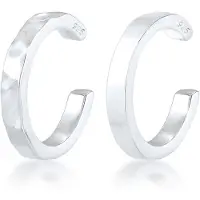 Elli Boucles d'oreilles 'Geo' argent