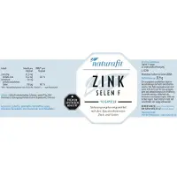 Naturafit zinc sélénium F gélules, 90 gélules
