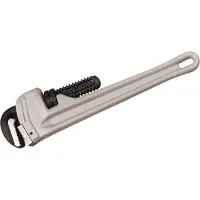 Bahco Multipurpose Aluminum 102 Mm Stillson Argenté