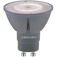 CENTURY Gu10 50w 3000k 500 Lumens Dichroic Led Bulb Argenté