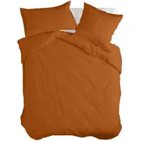 Happy Fiday Home Housse de couette HappyFriday Basic Terrakotta 240 x 220 cm