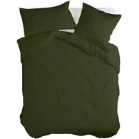 Happy Fiday Home Housse de couette HappyFriday Basic vert 200 x 200 cm