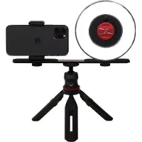 Rotolight Ultimate Vlogging Kit, Lumière selfie, Noir, Toute marque, LED, Pile, AA