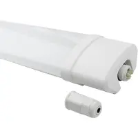 LED line TRI-PROOF 70W LED 150cm Luminaire pour locaux humides Blanc neutre IP65 étanche Luminaire à vasque