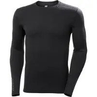 Helly Hansen Lifa Merino Midweight Crew Long Sleeve Base Layer Noir M Homme