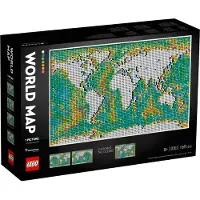 LEGO Carte du monde (31203, Art, difficiles à trouver)