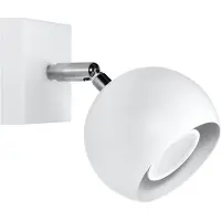 Sollux Applique OCULARE blanc 1xGU10 10W acier 10x16x10cm