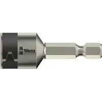 Wera 3869/4 Douilles six pans, acier inoxydable, 10 x 50 mm