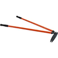 Generique Cisaille à Gazon Bahco à Lames Droites (20cm) Ou Pieds De Canard Avec Manches Longs (90cm) En Acier Plastifié. Lame En Acier Tre