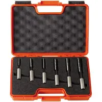 Cmt 172.001.10 ( Ø 13 mm ) Satz gerade Schlitzbohrer mit Spanbrecher 6er-Pack links (13 millimètres)