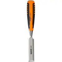 Bahco Rubber Handle Chisel 26 Mm Argenté