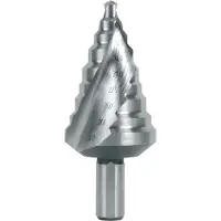 RUKO Hss 9 Step Drill Bit 6-32 Mm Argenté