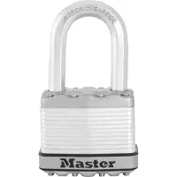 Masterlock M5EURDLH Cadenas Excell - Acier Laminé - Largeur 52 Mm - Anse 51 Mm De Long
