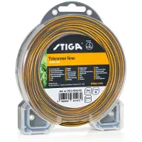 Stiga trimmersnøre 2,7mm 15mtr (Herbicide, Fil de coupe + bobine de fil)