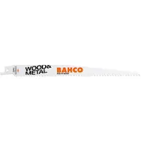 Bahco Sandflex Bi/metal Saber Blade For Cutting Wood And Metals 8/12 Dpp 300 Mm 5 Units Argenté