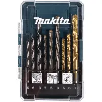 Makita Ensemble de 9 forets Makita (pierre/bois/métal)