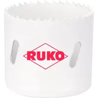 RUKO Scie cloche Ø de sciage 48 mm profondeur de coupe 38 mm denture fine HSSE-Co8-Bi-Métal