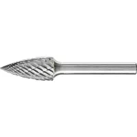 PFERD Fraise sur tige - - 21001022 - Carbure de tungstène - Longueur 65 mm - Ø 12 mm