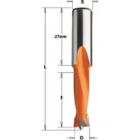 Cmt 310.060.11 Dübelbohrer 6mm, Schaft 10x27 rechts