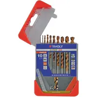Tivoly Coffret foret métaux Furius 10 pièces D1 à 10mm