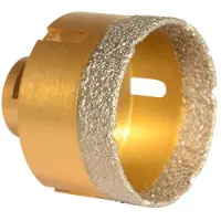 Sourcing Couronne diamantée - - Wierto - 68 mm - Fixation M14 - Jaune