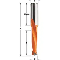 Cmt 311.070.11 Dübelbohrer HW 7mm, Schaft 10x30 rechts (7 millimètres)