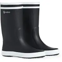 Aigle Boots ' LOLLY POP UNISEX ' noir / blanc