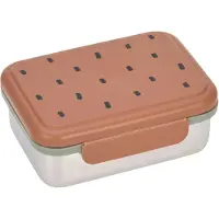 Lassig Boîte à lunch Happy Prints Caramel, Lunch box, Orange, Marron