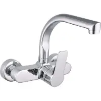EDM Robinet évier Monocommande Monocommande, Bec Bas -