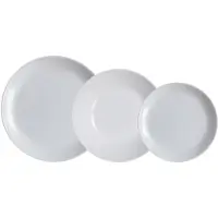 Luminarc Service de table Vaisselle Set combiné pour 6 personnes Diwali Granit 18 pcs. LUMINARC