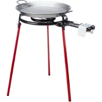Vaello Ensemble réchaud à paella avec plat et trépied