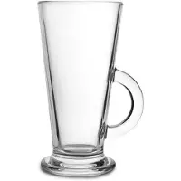 TECHSALES Henkelbecher Latino Durchsichtig 290 ml 6 Stücke, Verres, Transparent